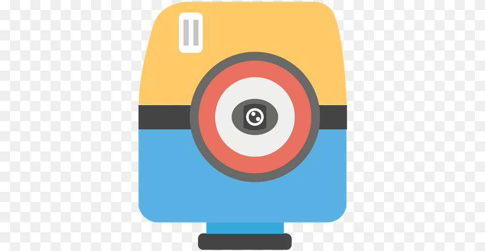 Polaroid Camera Icon Of Flat Style Available In Svg Circle, Weapon Png Image