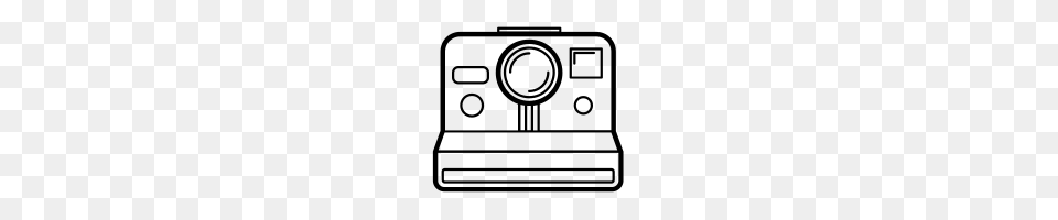 Polaroid Camera Icons Noun Project, Gray Png