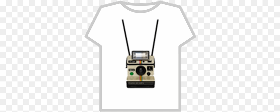 Polaroid Camera Roblox Rainbow Dominus T Shirt, Clothing, T-shirt, Electronics Free Transparent Png