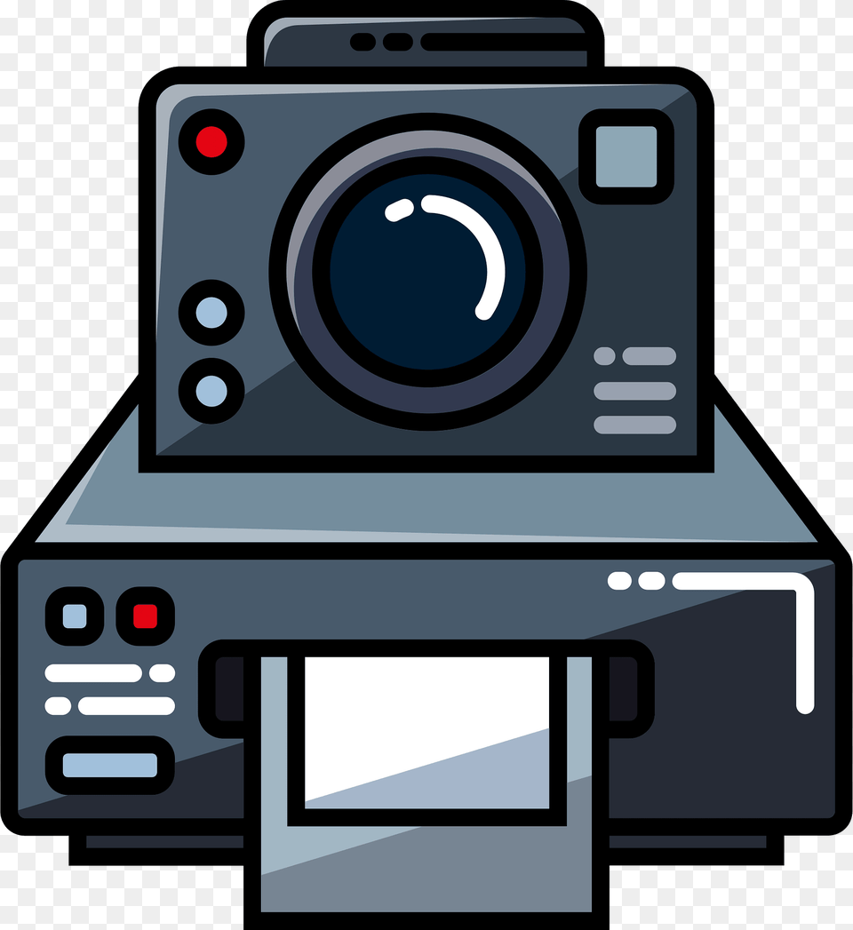 Polaroid Clipart, Electronics, Gas Pump, Machine, Pump Png