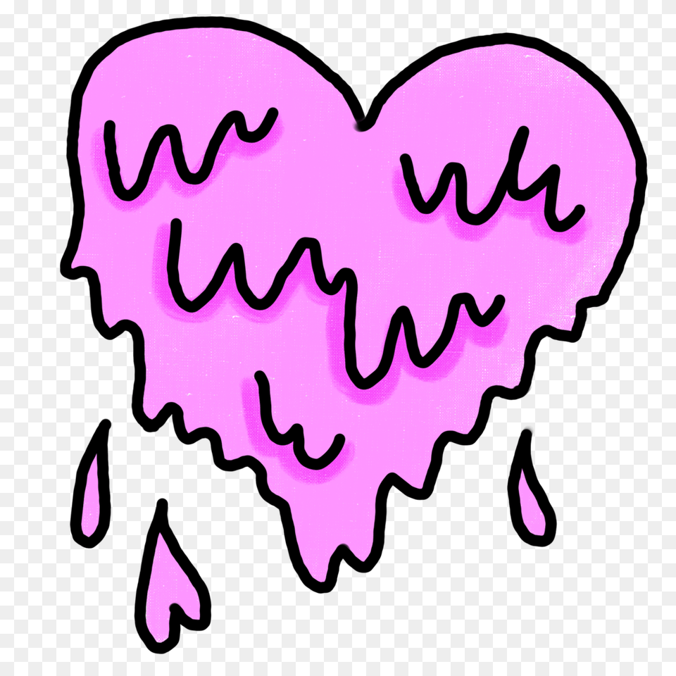 Polaroid Clipart Heart Tumblr Sticker Love, Purple, Person Png Image