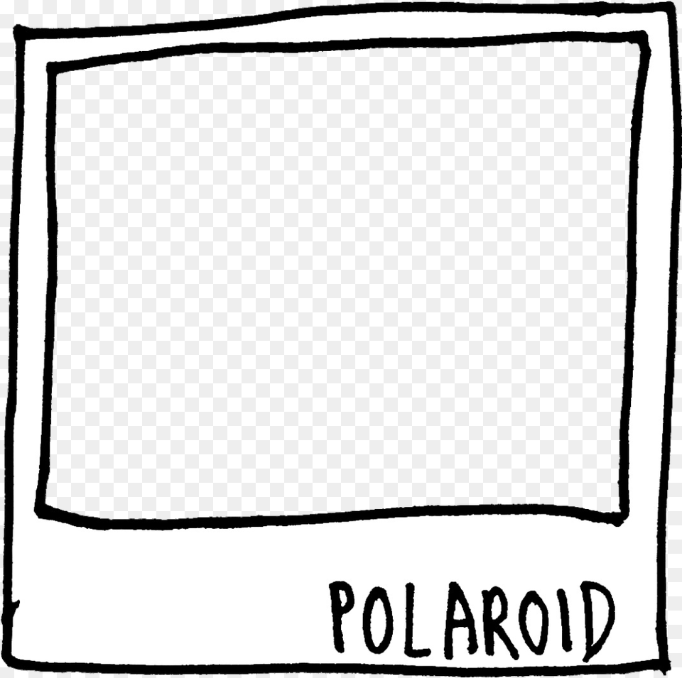 Polaroid Frame I Postedreblogged Something Similar Line Art, Home Decor, Text, Clothing, Shorts Free Png