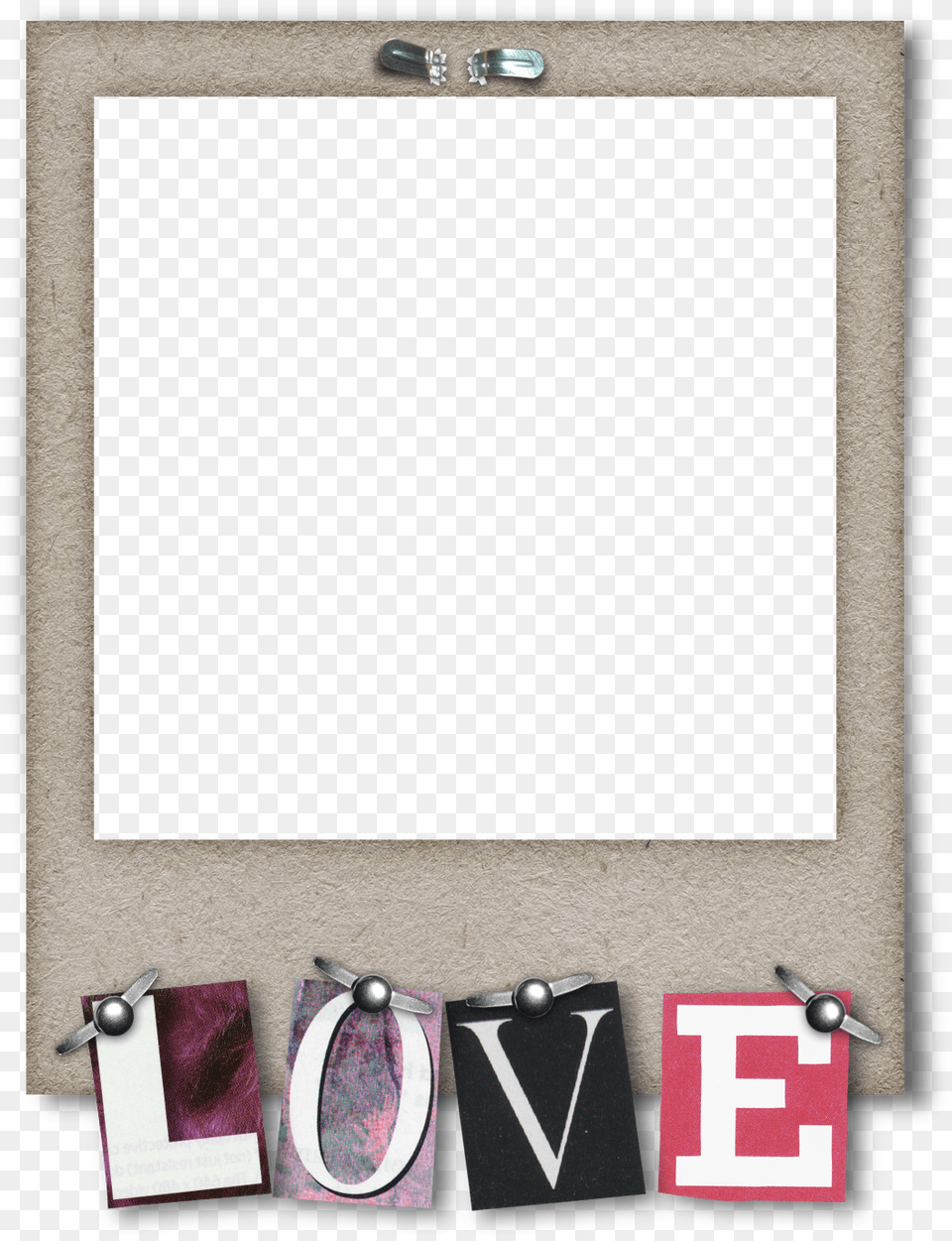 Polaroid Frame Love Clipart Picture Frames Cute Polaroid Frame, Accessories Png Image