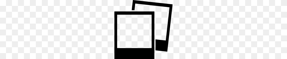 Polaroid Icons Noun Project, Gray Free Transparent Png