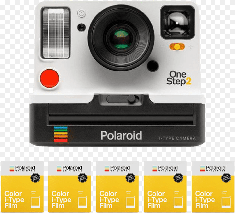 Polaroid One Step Two White, Camera, Digital Camera, Electronics Free Png Download