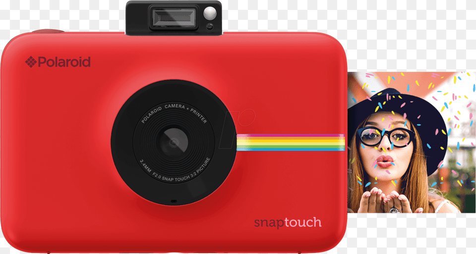 Polaroid Polstr Digital With Girl Cameras For 11 Year Olds, Camera, Digital Camera, Electronics, Woman Png