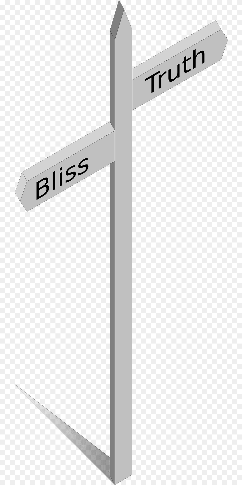 Pole Clipart, Sign, Symbol, Road Sign, Cross Free Png Download