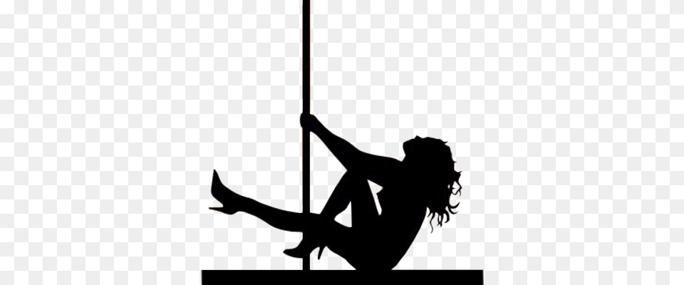 Pole Dance, Silhouette, Animal, Kangaroo, Mammal Png Image