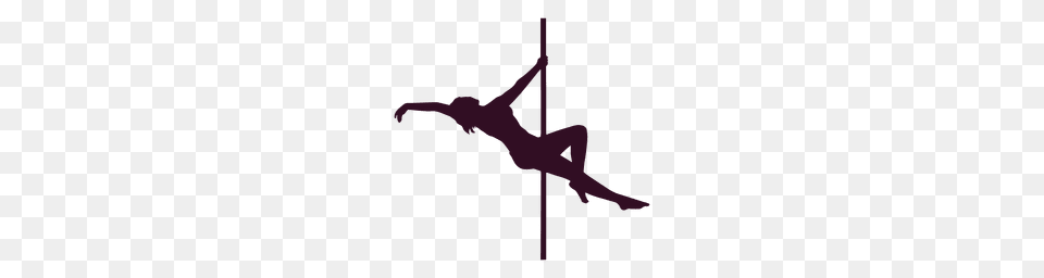 Pole Dance Music Box Silhouette, Acrobatic, Person, Pole Vault, Sport Free Png