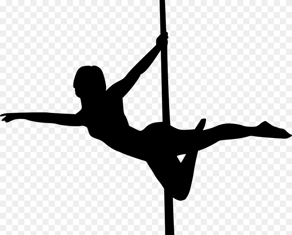 Pole Dance Pole Dance Vector, Gray Free Png