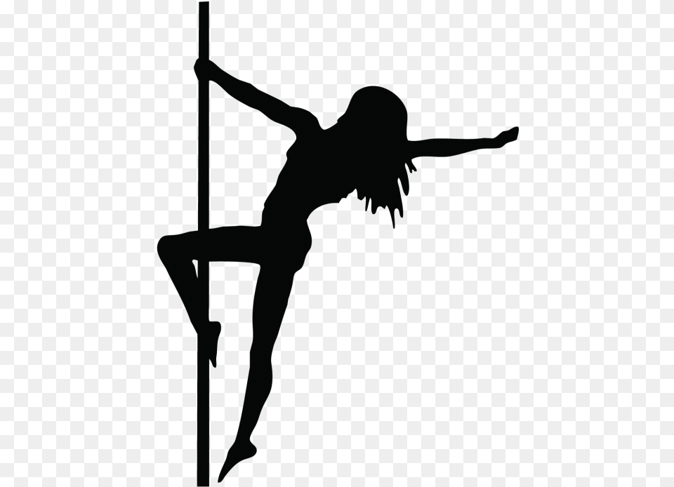 Pole Dancer Silhouette Clip Art, Cross, Symbol Png Image