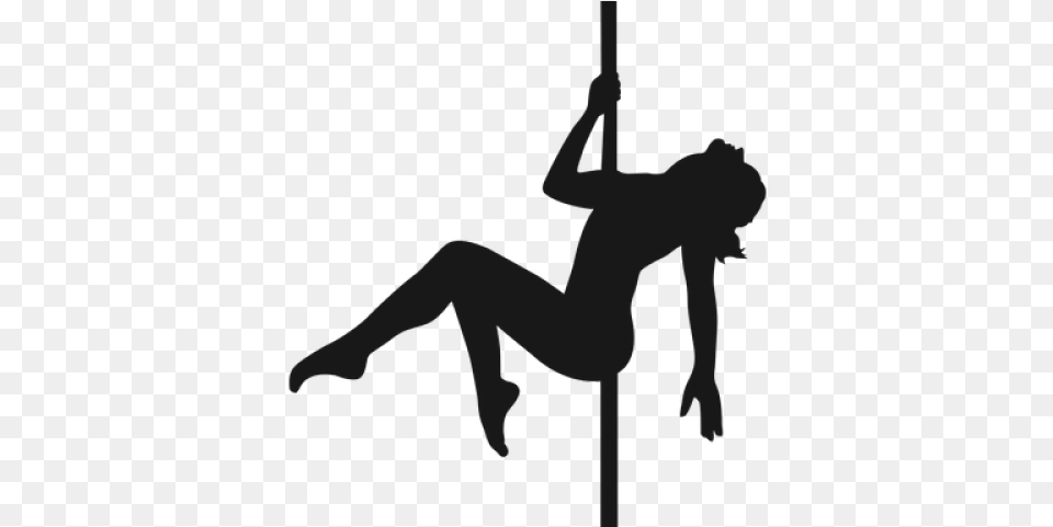 Pole Dancer Silhouette Pole Dance Icon, Person, Dancing, Leisure Activities, Acrobatic Free Transparent Png