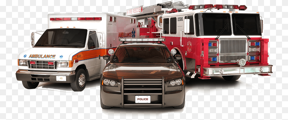 Police Ambulance Fire Truck, Transportation, Car, Vehicle, Van Png