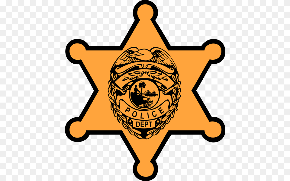 Police Badge, Logo, Symbol, Face, Head Free Png