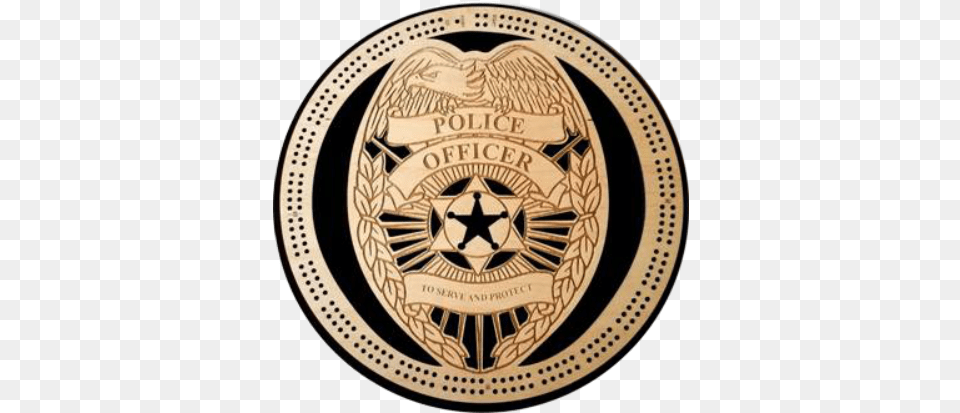 Police Badge Cribbage Board Emblem, Logo, Symbol, Bathroom, Indoors Free Transparent Png