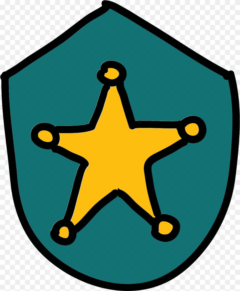 Police Badge Icon Panneau Interdit De Fumer, Logo, Symbol, Star Symbol Free Png