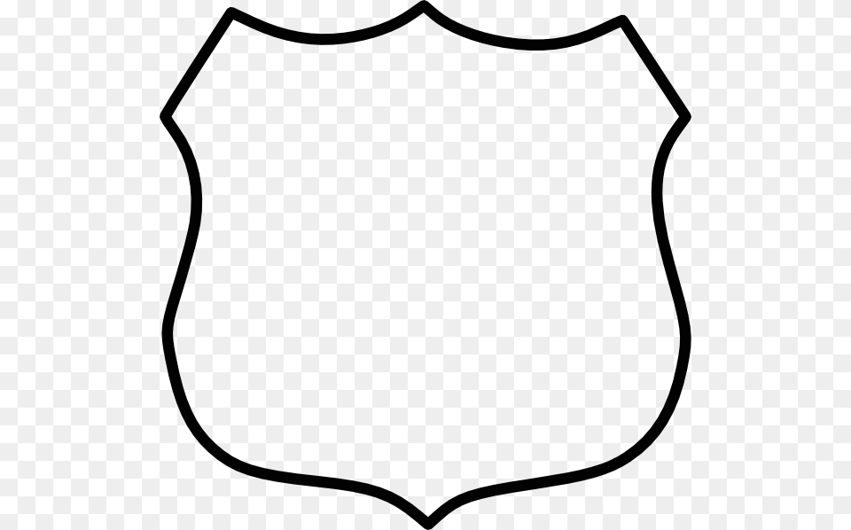 Police Badge Outline Vector, Armor, Shield Free Png