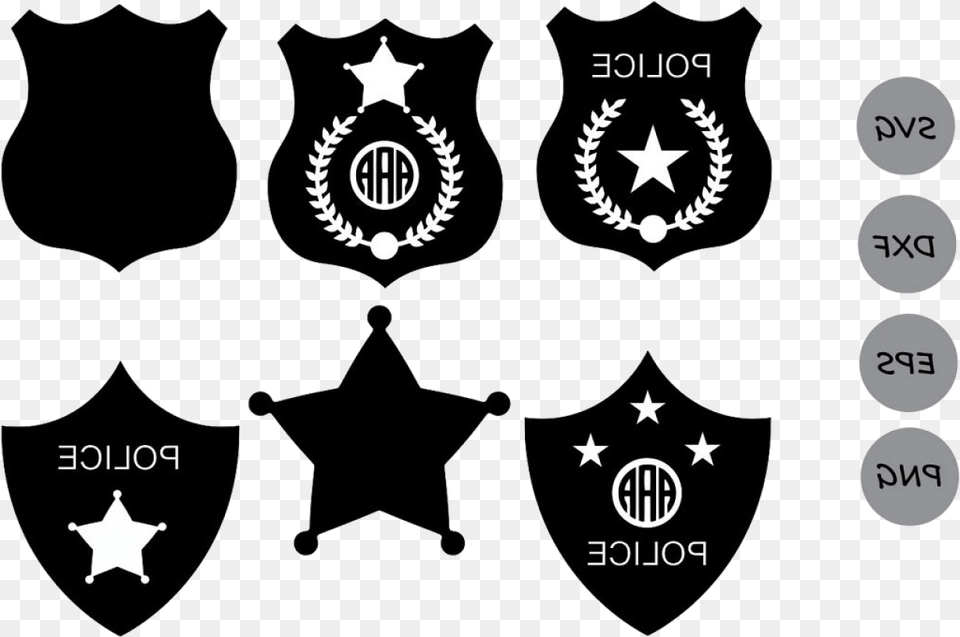 Police Badge Vector Clip Art Transparent Vector Police Badge, Symbol, Logo, Emblem Png Image