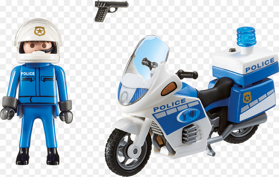 Police Bike With Led Light Lego Duplo Police Motorcycle, Wheel, Machine, Vehicle, Transportation Free Png