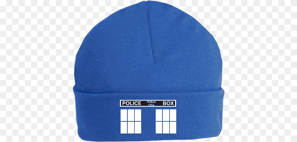 Police Box Baby Beanie Hat Beanie, Cap, Clothing, Fleece Free Transparent Png