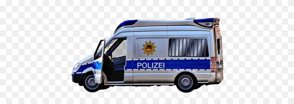 Police Car Transportation, Vehicle, Moving Van, Van Free Png Download