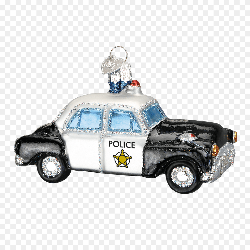 Police Car Christmas Ornament, Police Car, Transportation, Vehicle, Machine Free Png
