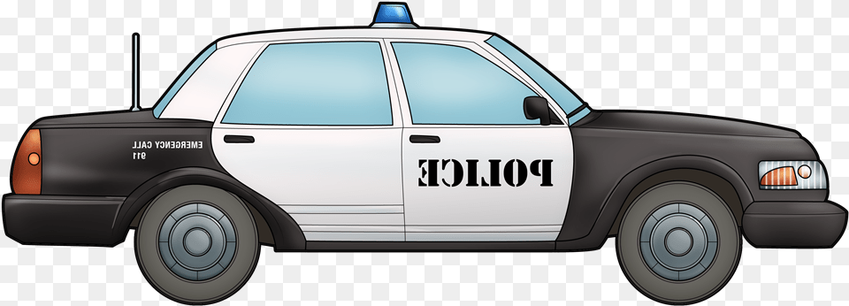 Police Car Clip Art Cartoon Police Car, Transportation, Vehicle, Police Car Free Png Download