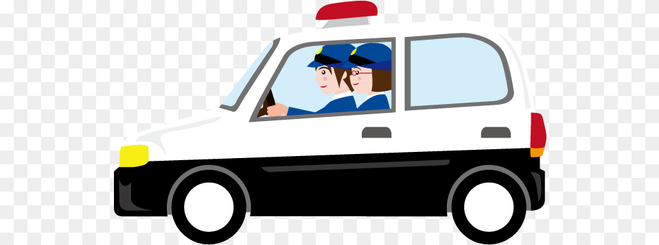 Police Car Clip Art Pictures Clipartix Police Patrol Clipart, Vehicle, Van, Transportation, Person Free Png Download
