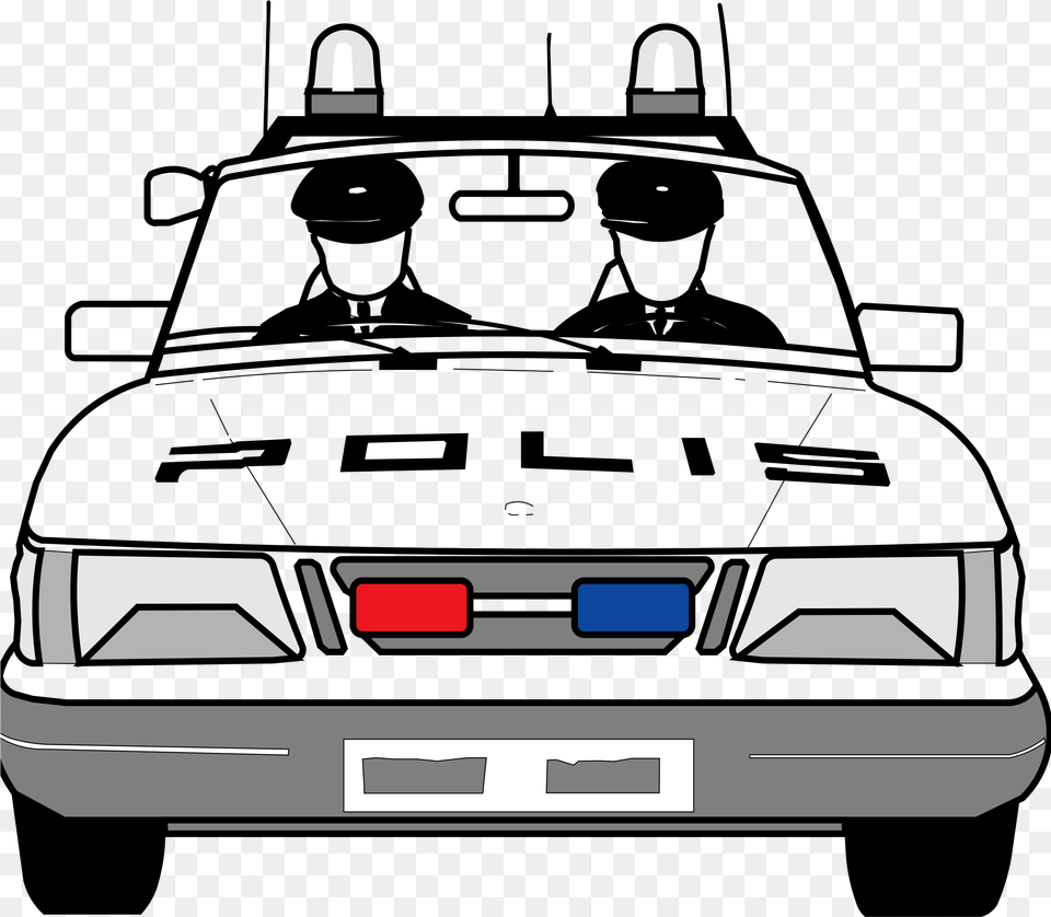 Police Car Clip Arts Police Car Gif Cartoon, License Plate, Transportation, Vehicle, Bumper Free Png