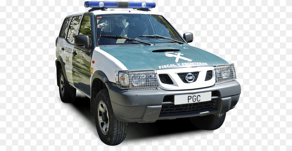 Police Car Clipart 15 Buy Clip Art Coches Patrullas Guardia Civil, Vehicle, Transportation, Alloy Wheel, Tire Free Png