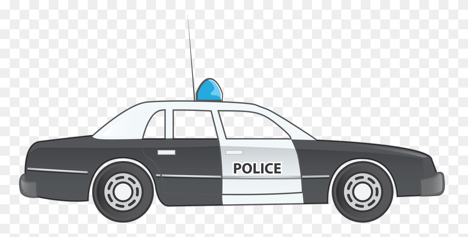 Police Car Clipart Police Car Vector Side, Police Car, Transportation, Vehicle Png