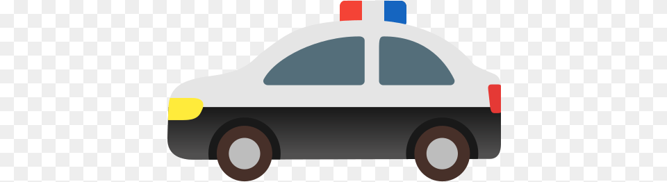 Police Car Emoji Police Car Emoji, Transportation, Police Car, Vehicle, Lawn Mower Png