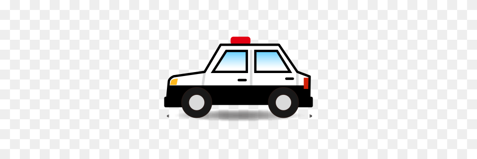 Police Car Emojidex, Transportation, Vehicle, Moving Van, Van Free Png