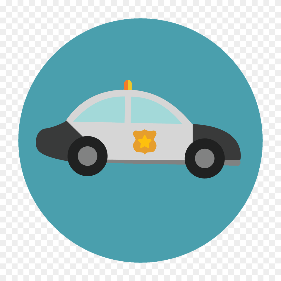 Police Car Icon, Police Car, Transportation, Vehicle, Disk Free Png