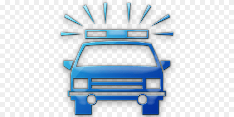 Police Car Icon Ambulace Sirene, Transportation, Vehicle, Van Free Transparent Png