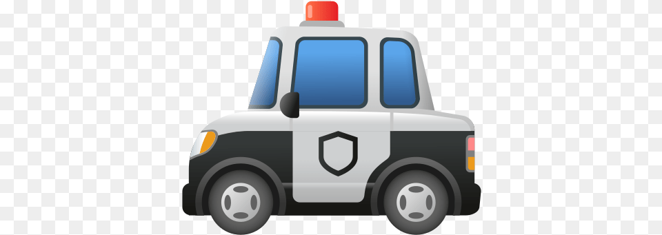 Police Car Icon U2013 Download And Vector Police Car Emoji Google, Transportation, Vehicle, Device, Grass Free Png