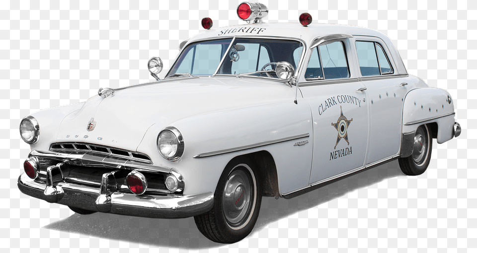 Police Car Image Arts Old Police Car, Transportation, Vehicle, Machine, Wheel Free Png