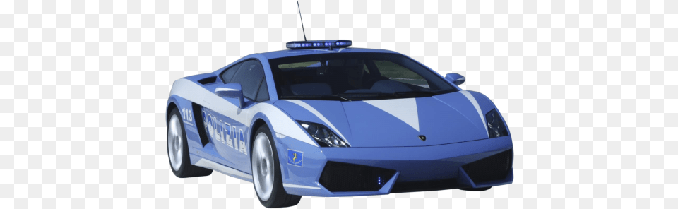 Police Car Lamborghini Gallardo Lp 560 Police Car, Transportation, Vehicle, Machine Png Image