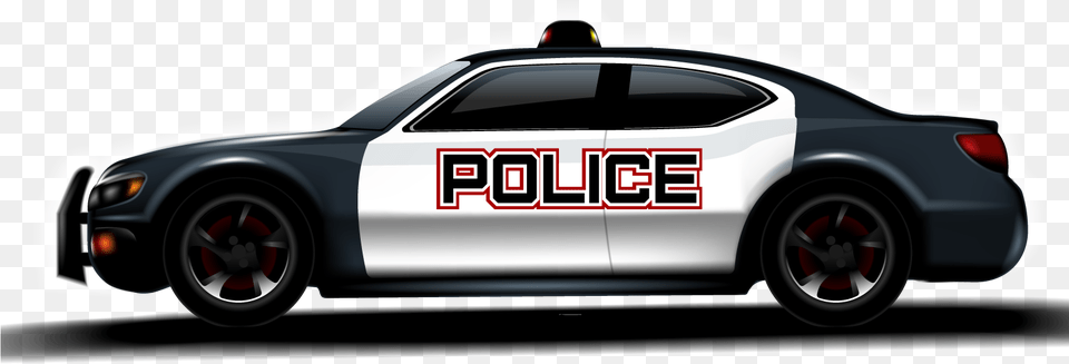 Police Car Police Officer Vector Police Car, Police Car, Transportation, Vehicle, Machine Png Image