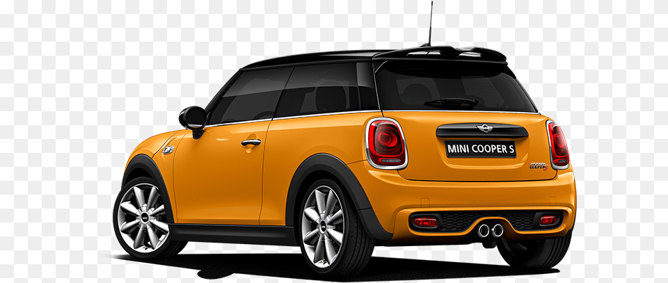 Police Car Transparent Mini Cooper Back Side, Suv, Vehicle, Transportation, Wheel Free Png Download