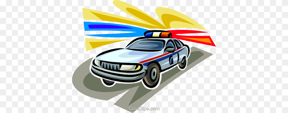 Police Cars Royalty Free Vector Clip Art Illustration, Car, Police Car, Transportation, Vehicle Png