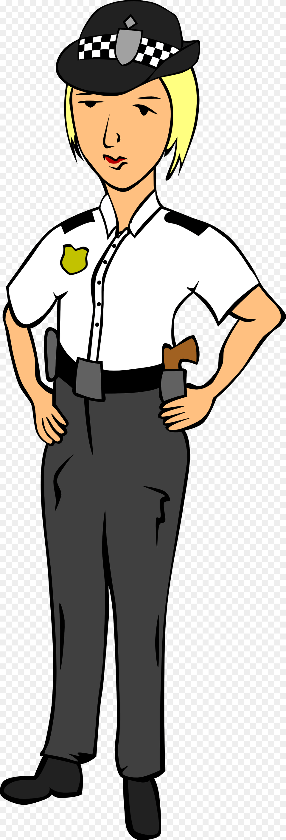 Police Clipart Lady, Person, Captain, Officer, Head Png