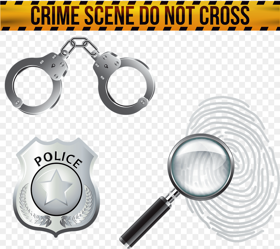 Police Crime Scene Police Badge Crime Tape Free Photo Crime Scene Tape, Smoke Pipe Png Image