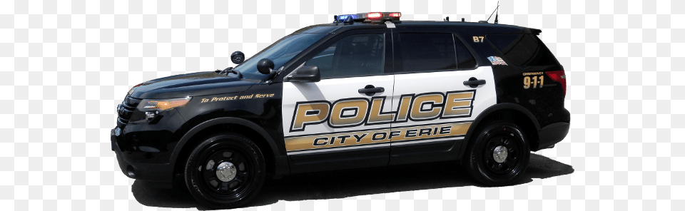 Police Cruiser Erie Police Department, Car, Police Car, Transportation, Vehicle Png Image