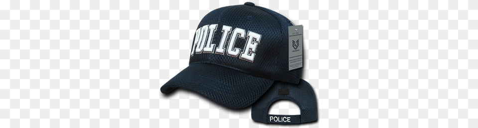 Police Department Cap Air Mesh Structured Full Air Mesh Public Safety Cap With 3d Embroidery, Baseball Cap, Clothing, Hat Free Transparent Png