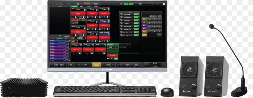 Police Dispatch Radio System, Computer, Electronics, Pc, Speaker Png Image