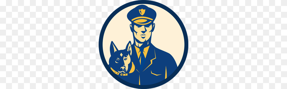 Police Dogs Stock Vector Illustration And Royalty, Adult, Person, Man, Male Png Image