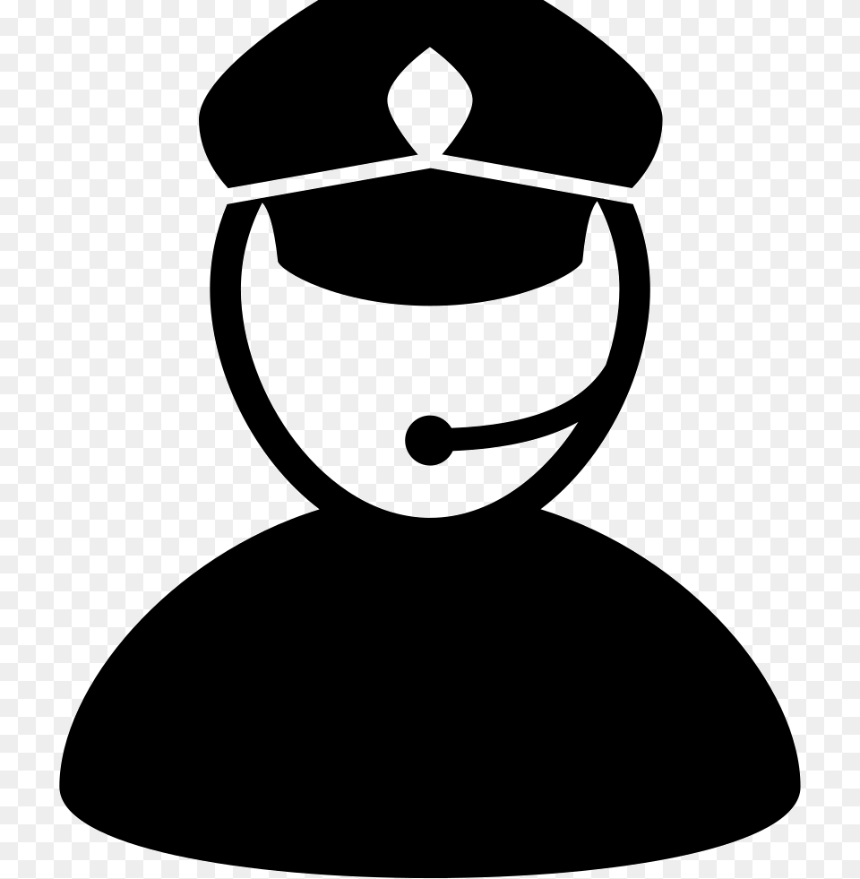 Police Electrical Worker Icon, Stencil, Adult, Female, Person Free Png