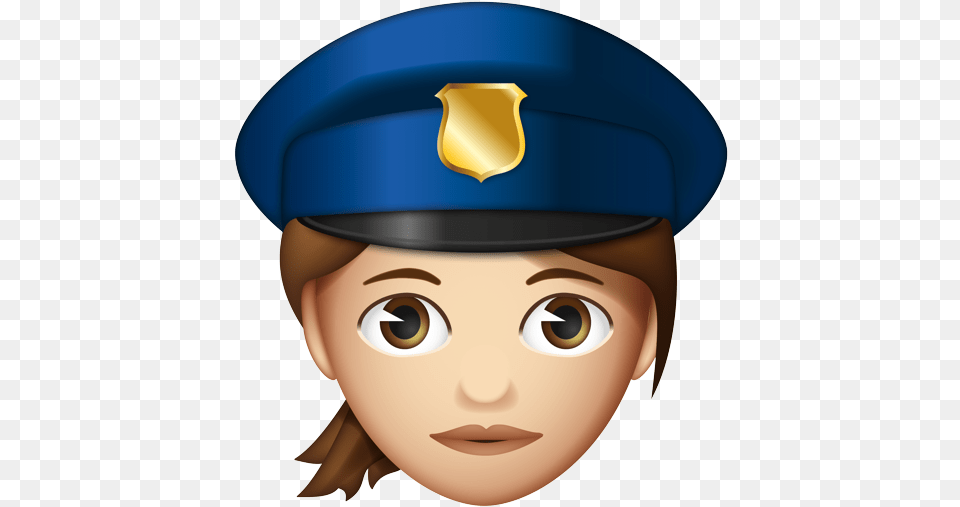 Police Emoji, Captain, Officer, Person, Baby Png Image