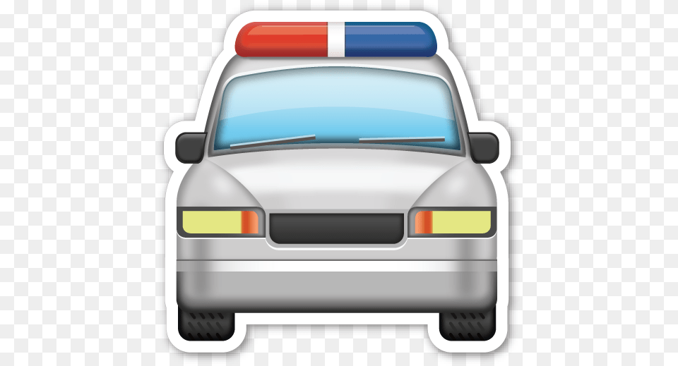 Police Emoji Car, Transportation, Van, Vehicle, Ambulance Free Png Download